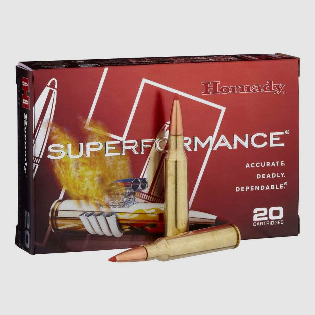 6,5x55 SPF SST 9,1g/140grs. Hornady