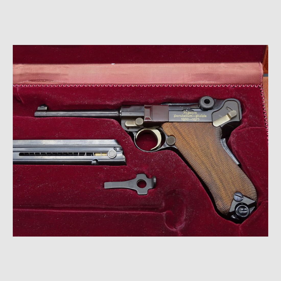 Mauser P 1900 / P08 Parabellum Édition 75 Ans No 248 / 250 Édition 75 Ans Pistolet Parabellum 1900-1975