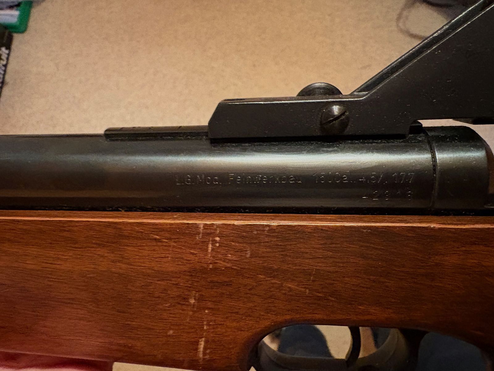 High-quality air rifle Feinwerkbau Model 150 LM