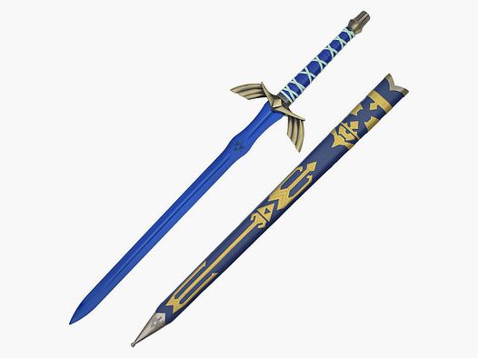 Épée Zelda avec lame bleue y compris la gaine