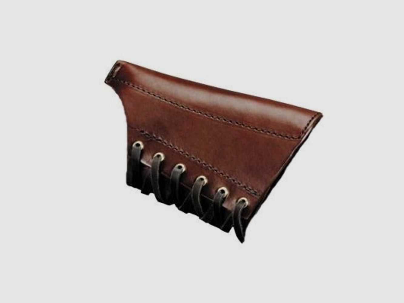 Triple K Schaftbackenauflage Leder braun Large Langwaffen, Bild 1 von 2