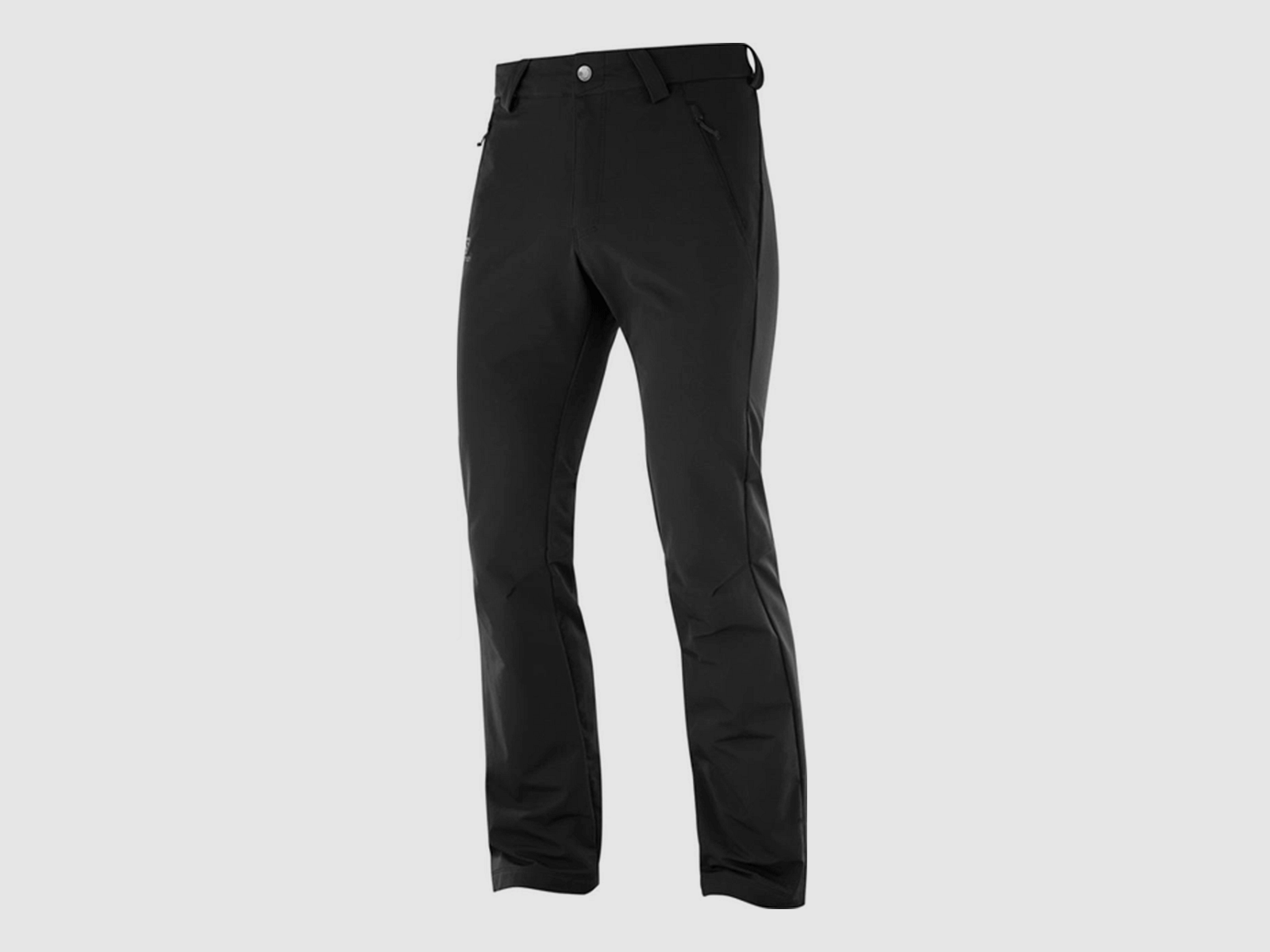 SPODNIE – SALOMON – MĘSKIE – WAYFARER WARM STRAIGHT PANT M Czarny, zdjęcie 1 z 4
