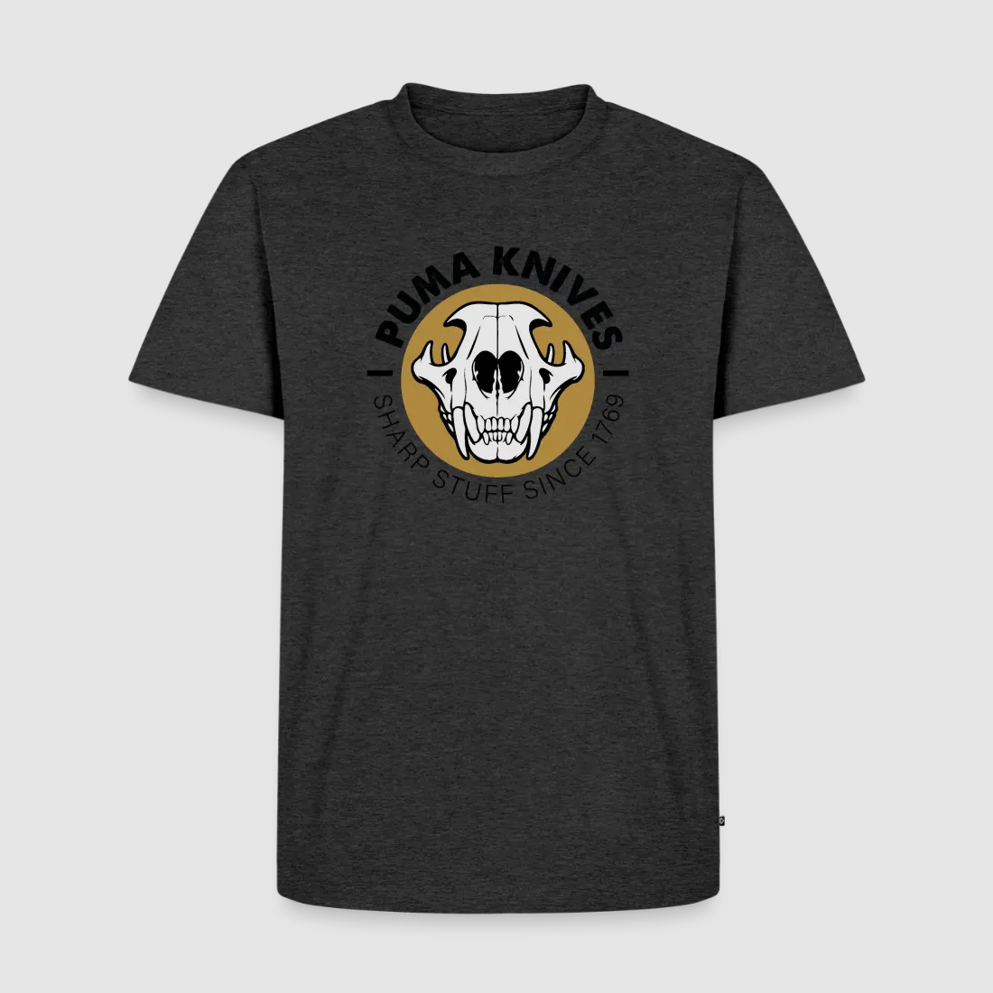 PUMA Men’s Premium T-Shirt "Skull Frontal Sharp Stuff"
