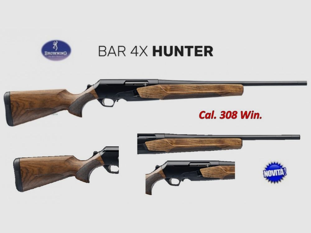 BROWNING BAR 4X Hunter Kal. .308 Win mit Gewinde