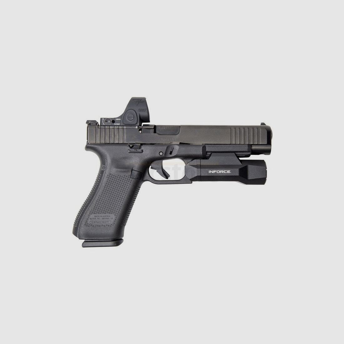 Inforce WILD2 Weapon Mounted Light - Black, Bild 4 von 8