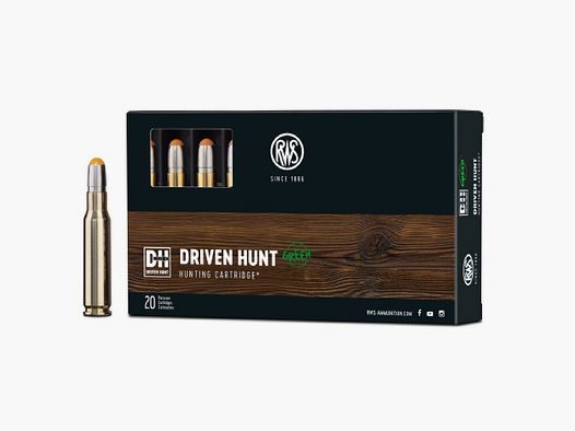 RWS .308 Driven Hunt Green 165grs Deformation 20 Schuss