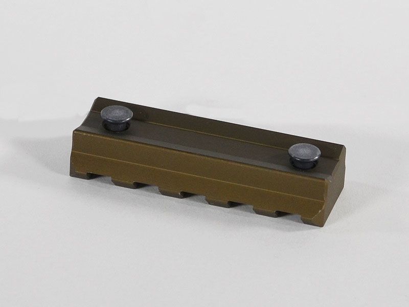 Adaptador Heckler & Koch HKey con Picatinny color arena (54 mm de largo)