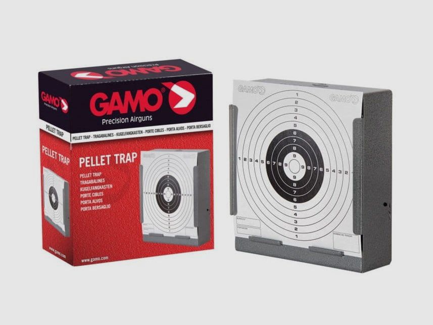 Gamo Scheibenkasten flach 14x14 cm