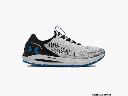UNDER ARMOUR – HERREN – HOVR™ SONIC 4 STORM Halo Gray / Radar Blue – 102
