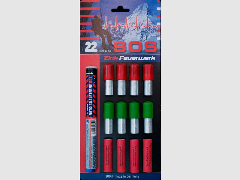ZINK SOS SORTIMENT - 22 TLG. - 15MM