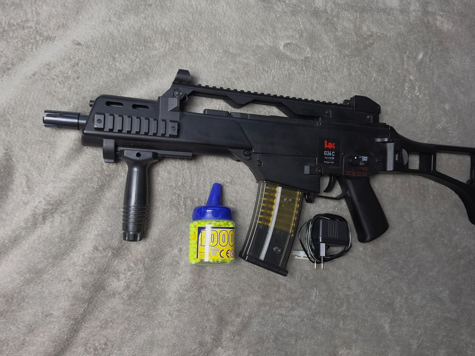 Heckler & Koch G36 C Dual Power Softair AEG set completo – Estado top con accesorios, imagen 2 de 5