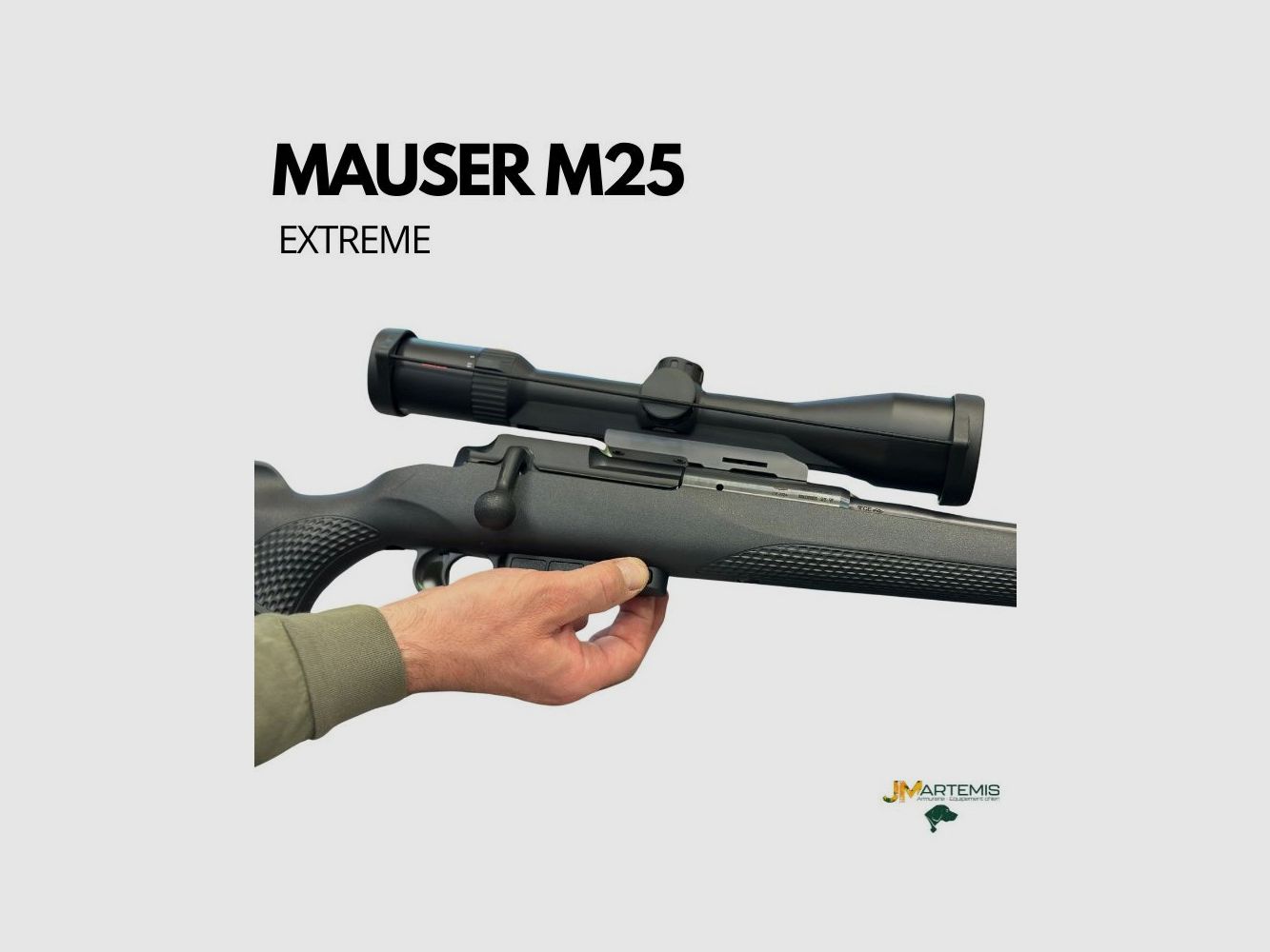 LA MAUSER M25 EXTREME AVEC LUNETTE MINOX RS4 2.5-10x50, image 2 sur 7