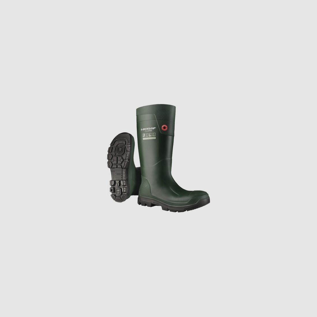 Botas Dunlop fieldpro verdes talla 44, imagen 1 de 2