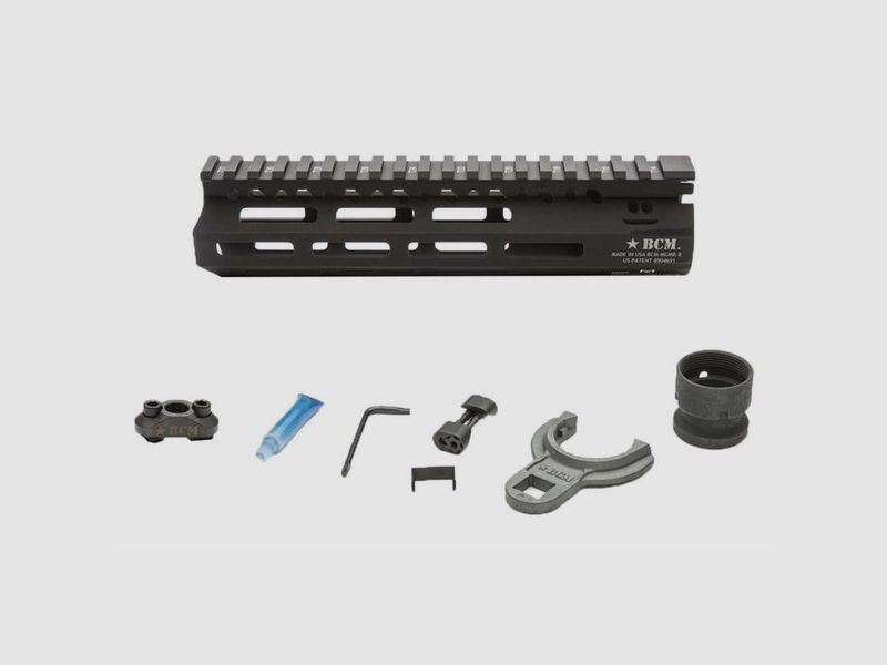BRAVO COMPANY AR-15 BCMGUNFIGHTER BRAVO COMPANY MCMR GARDES MAIN 8″ M-LOK FREE FLOAT NOIR