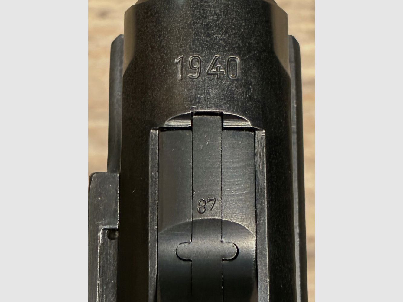 Mauser P08 POLIZEI 1940