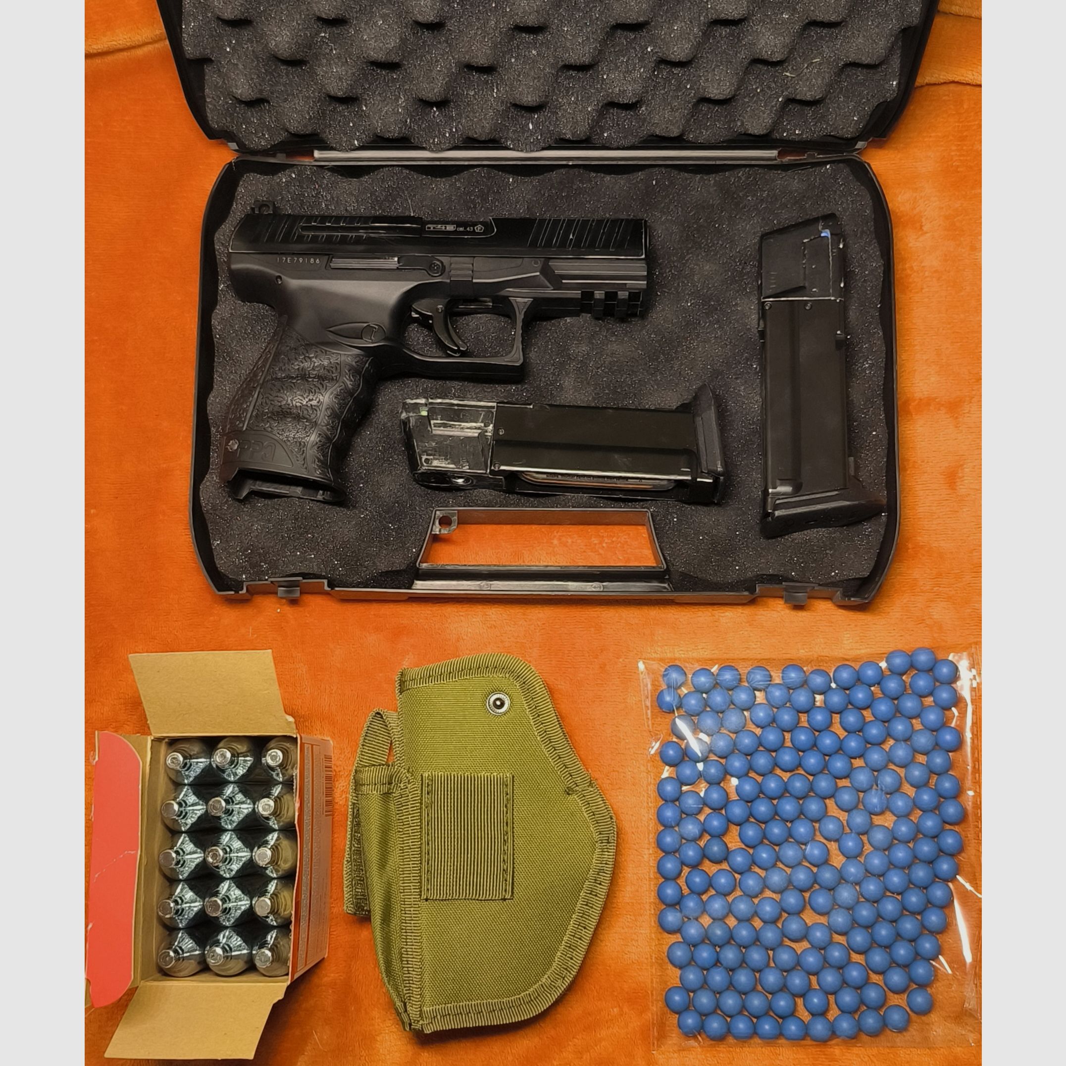 T4E Home Defense Walther PPQ RAM CO2 