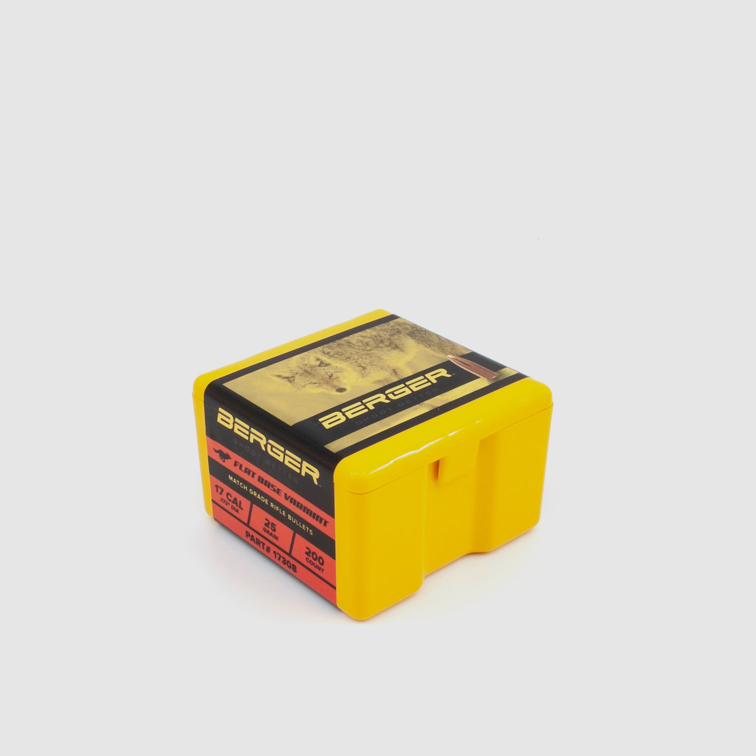 Proiettile Berger .17 FB Varmint 25GR 200 pezzi