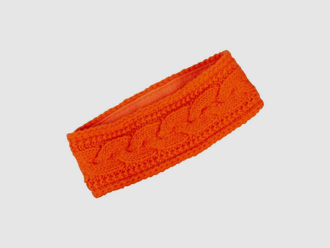 Merkel Gear Zopfstrick Stirnband - Orange
