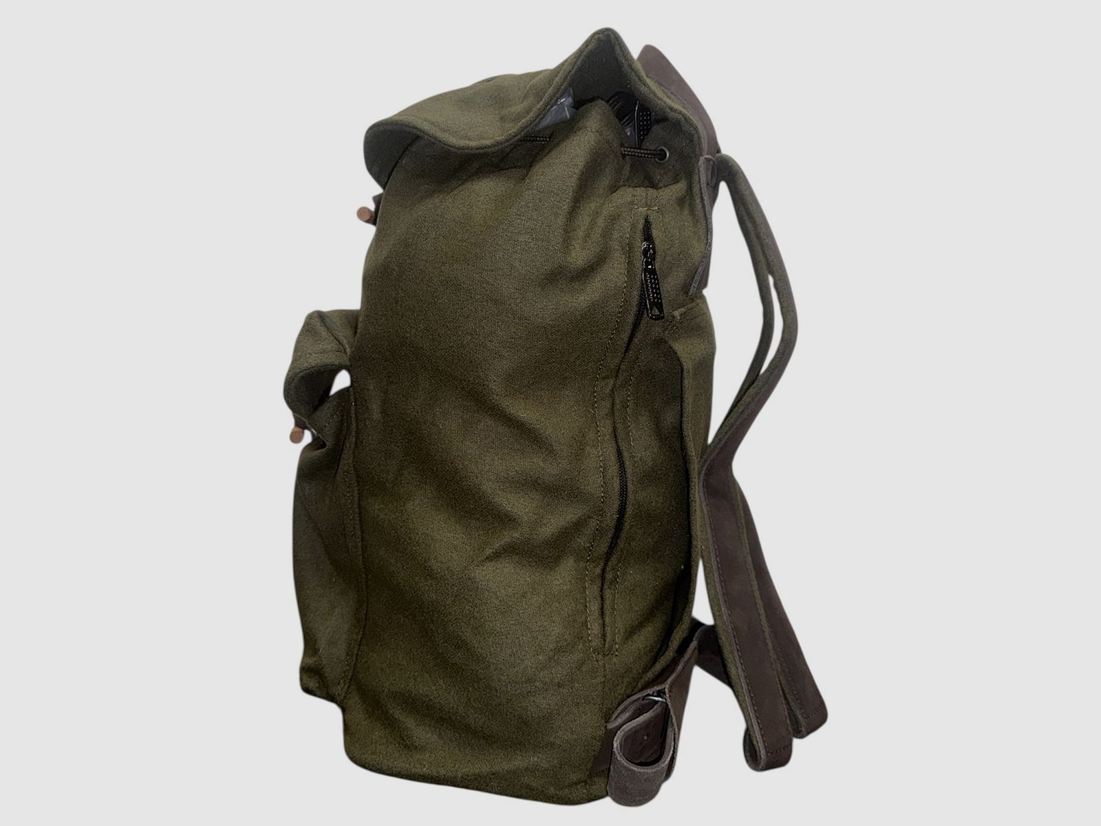 Loden Geräuscharmer Jagdrucksack Delux Grün, Bild 4 von 17