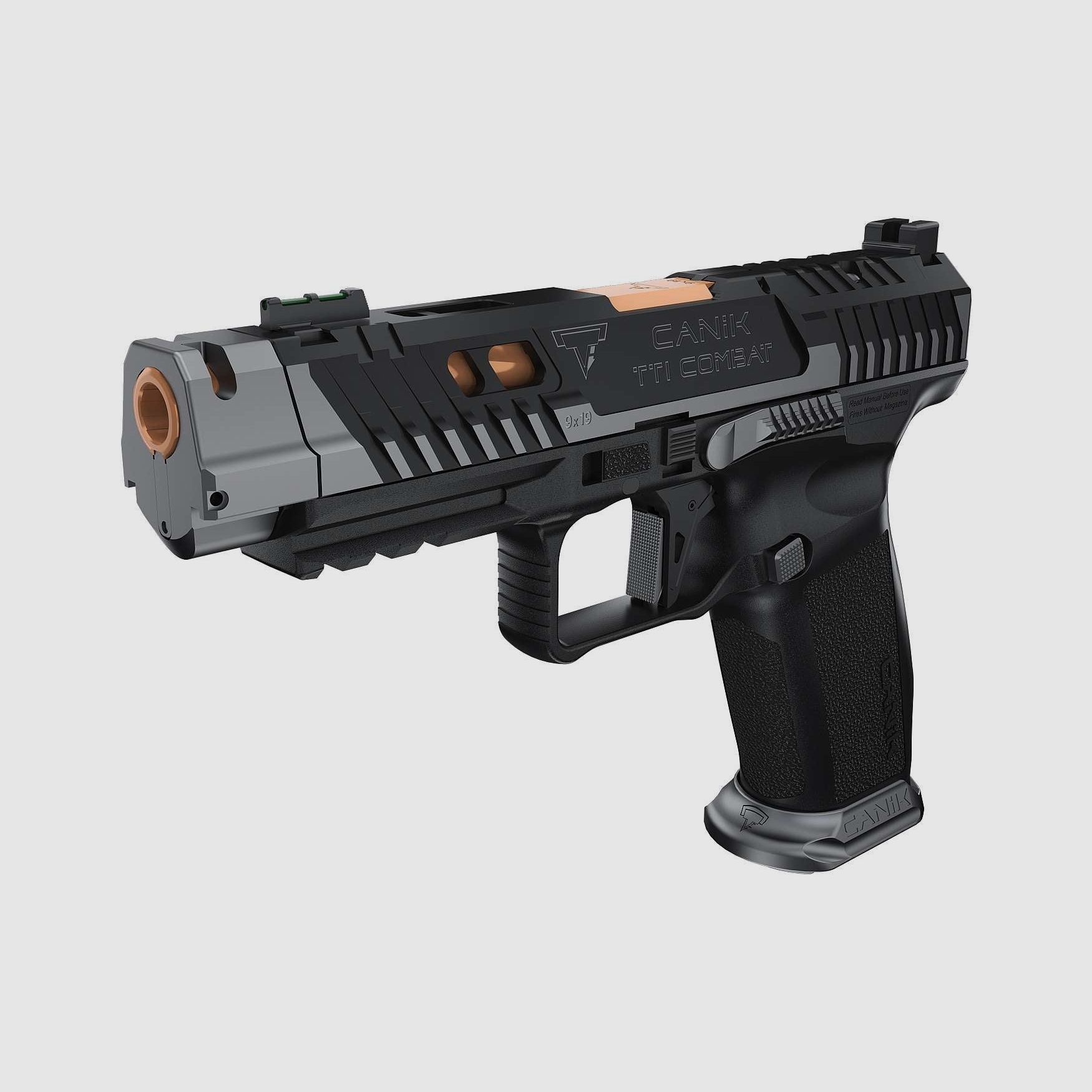 Canik TTI Combat Smoke 9mm Luger Pistola, immagine 8 di 10