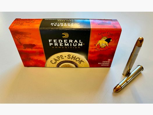  .470 Nitro Express Federal  Woodleight Solid