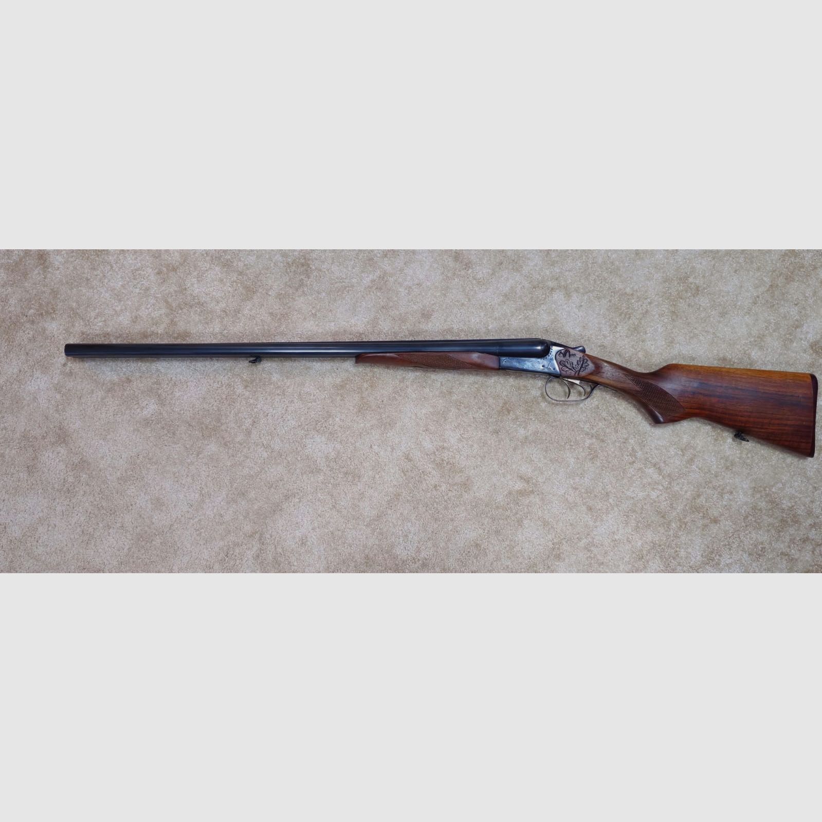 Bock double fusil, fusil à plat Baikal cal. 12/70
