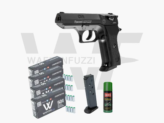 Record Cop Blank Firing Pistol Set "M" Caliber 9mm PAK