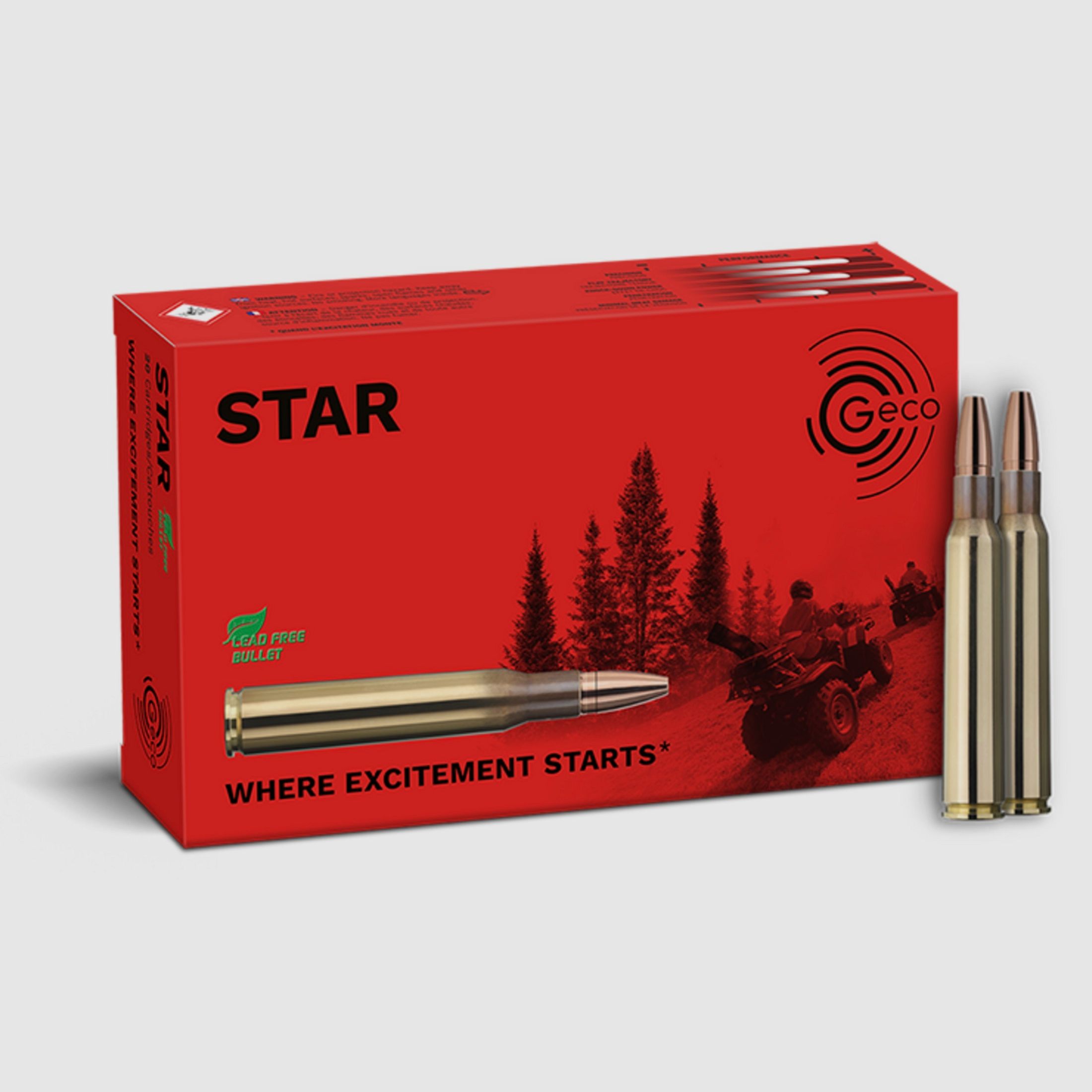 Geco STAR 2420977 7x64 9,1 g 140 grs. Bezzawodowy pocisk deformujący