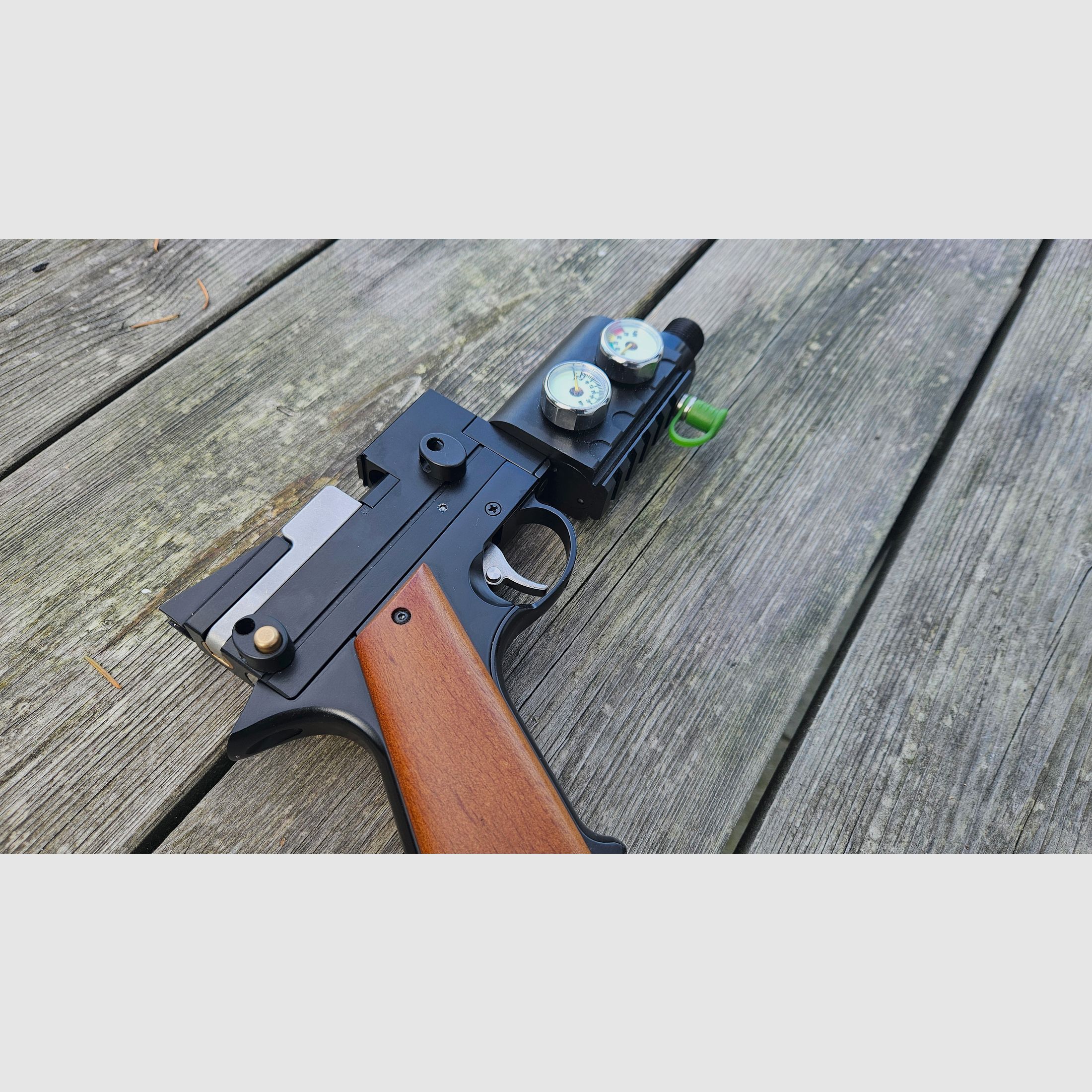 Snowpeak/AirmaX PP750 - Valvola Z Ventilatore PCP Regolatore per il collegamento di bombole d'aria compressa