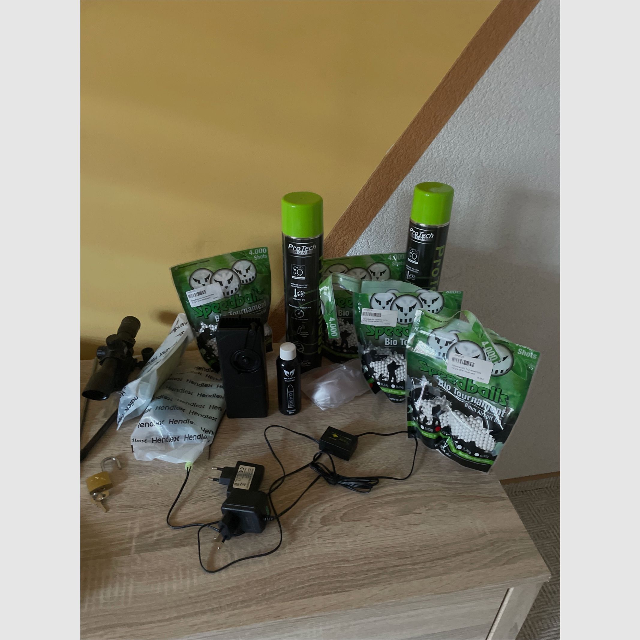 Volledige airsoftverzameling te koop