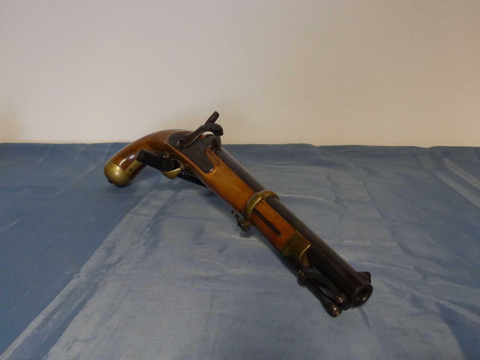 Navy Arms 1855 Dragoon Carbine Vorderlader Pistole mit Anschlagschaft von Antonio Zoli Cal. .45 vintage