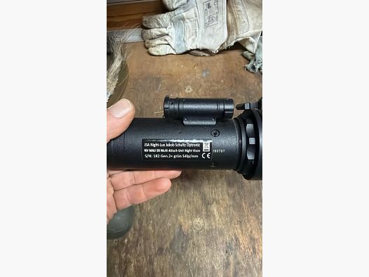 Dipol DN37 pro mini Nachtsicht Vorsatzgerät mit Aufheller Nightlux IR-850    - Preisupdate -