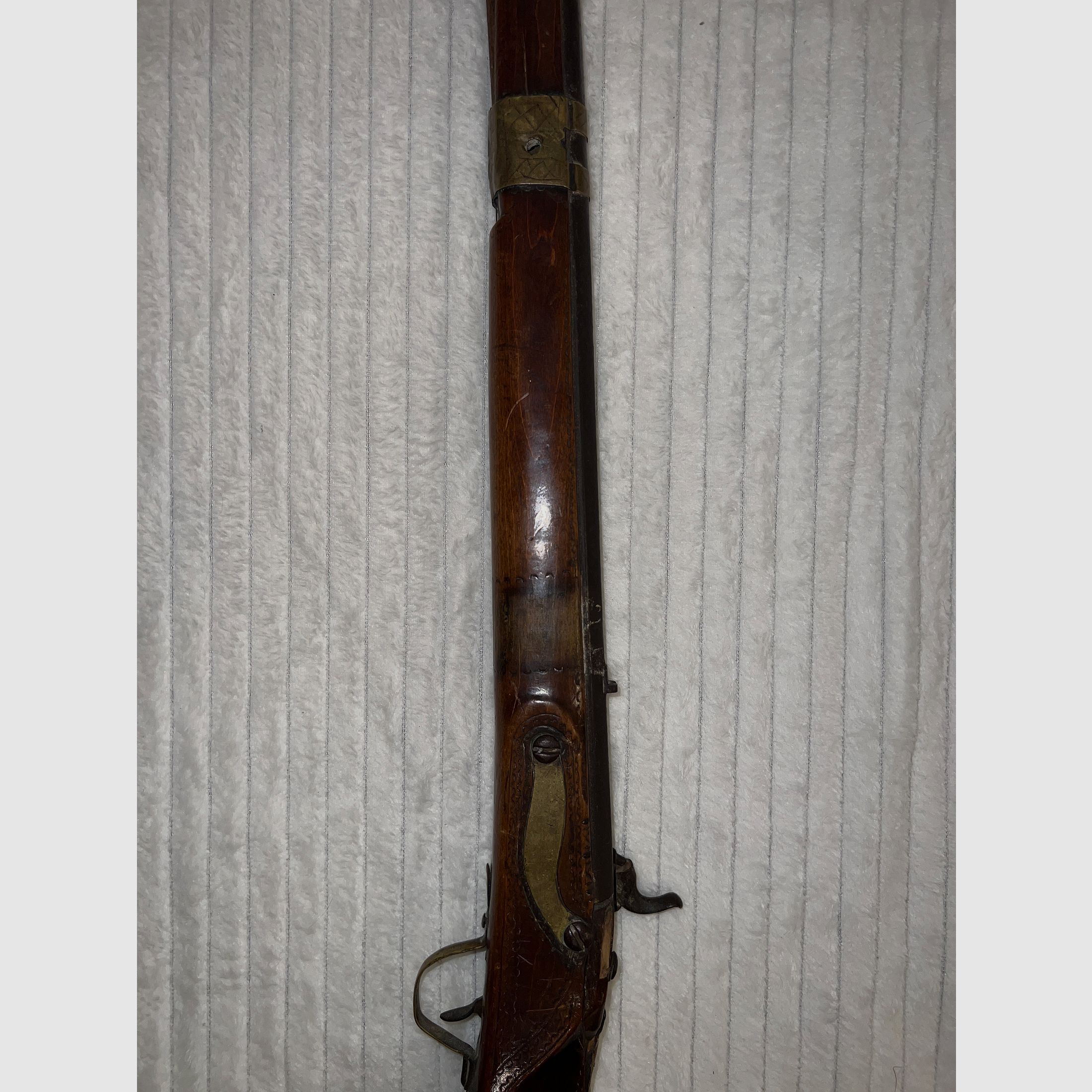 Antikes Steinschlossgewehr – Orientalischer Vorderlader (18./19. Jahrhundert)