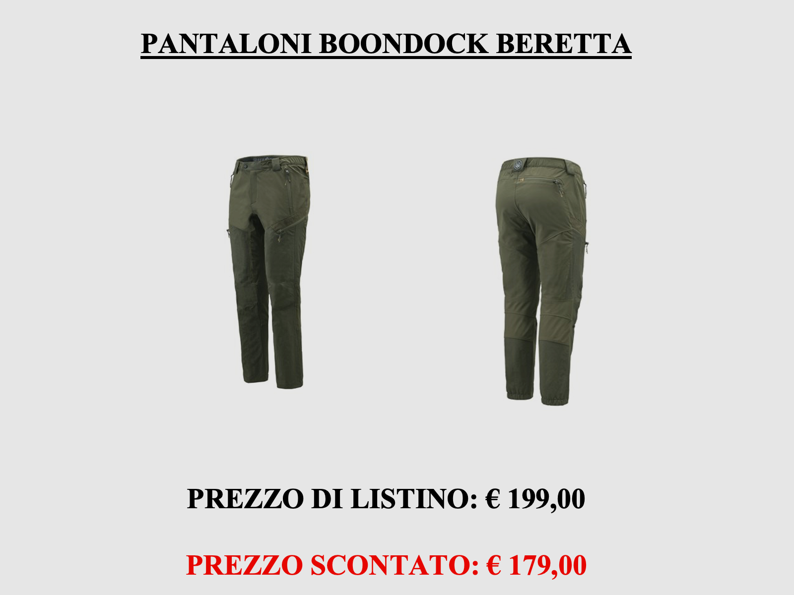 Beretta – Pantalon Boondock, image 1 sur 7