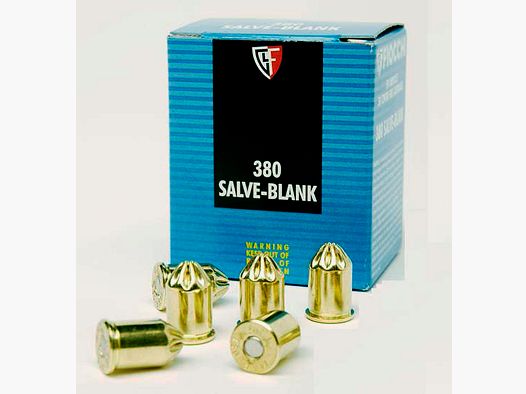 Fiocchi Platzpatronen Kal. 380 für Revolver