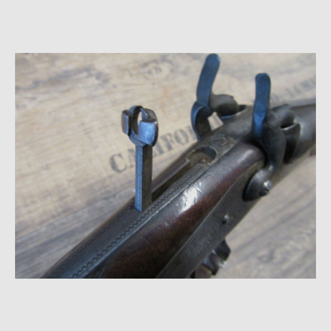 Inconnu fusil de chasse