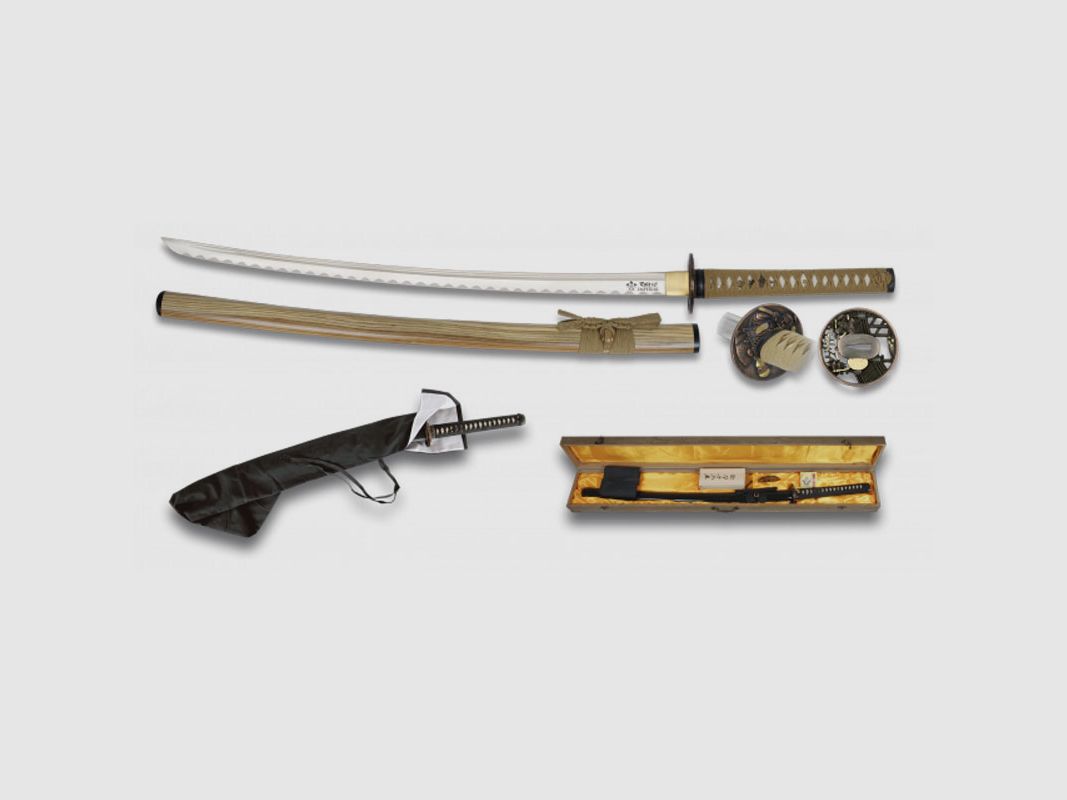 Katana Tole10 en acier au carbone trempé à l'huile