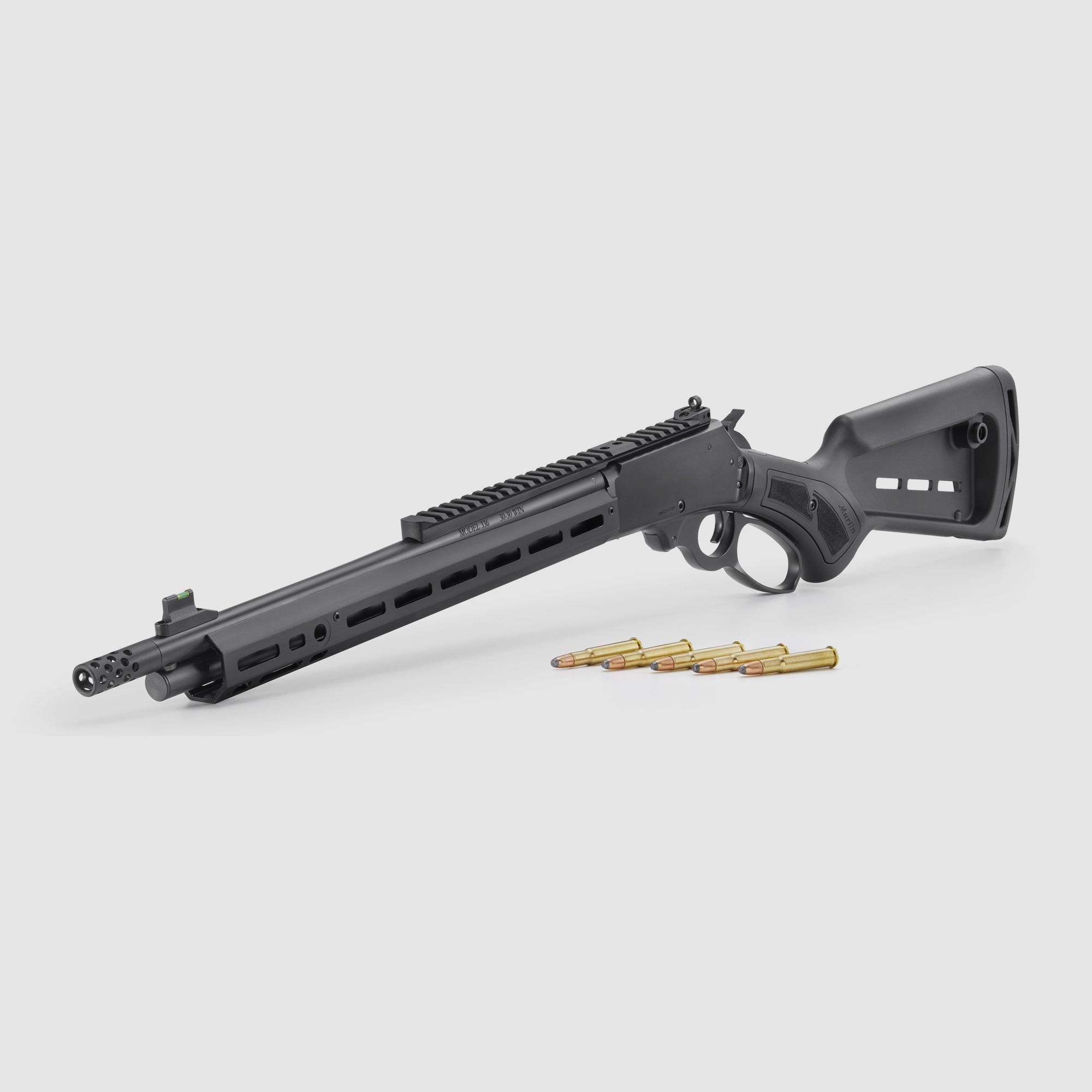 Marlin 336 DARK SERIES .30-30 Win. 16,17"/41,2cm 5/8"x24 5+1 magazijn onderhevel herhalingsgeweer