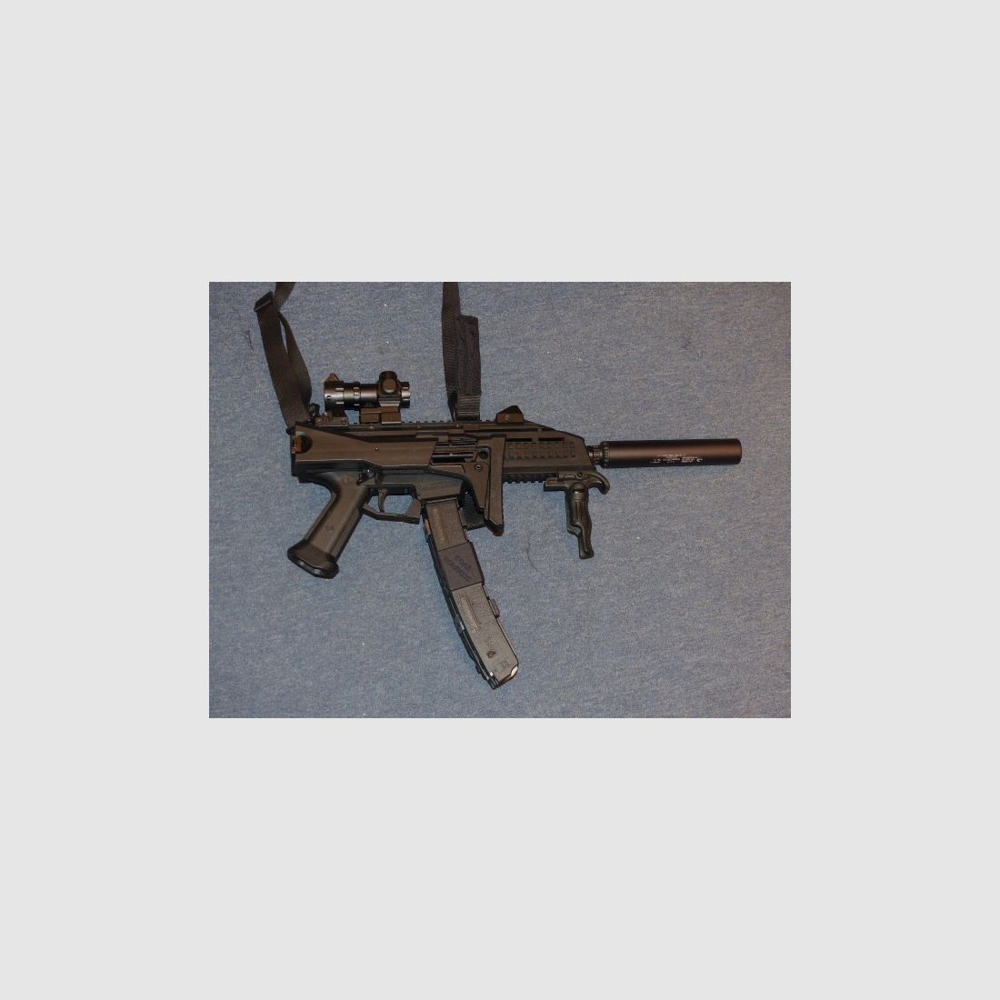 CZ Scorpion EVO3 pistol cal. 9mm with EVO3 B&T silencer