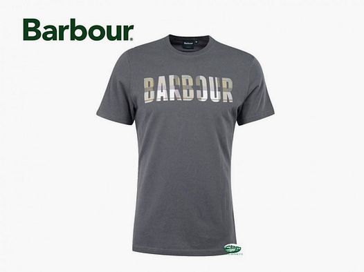 BARBOUR T-Shirt Thurso grau