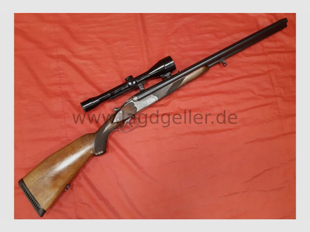 Sauer & Sohn Drilling 7x76R und 16/70 mit 6x46 Zielfernrohr 16/70;7x65R