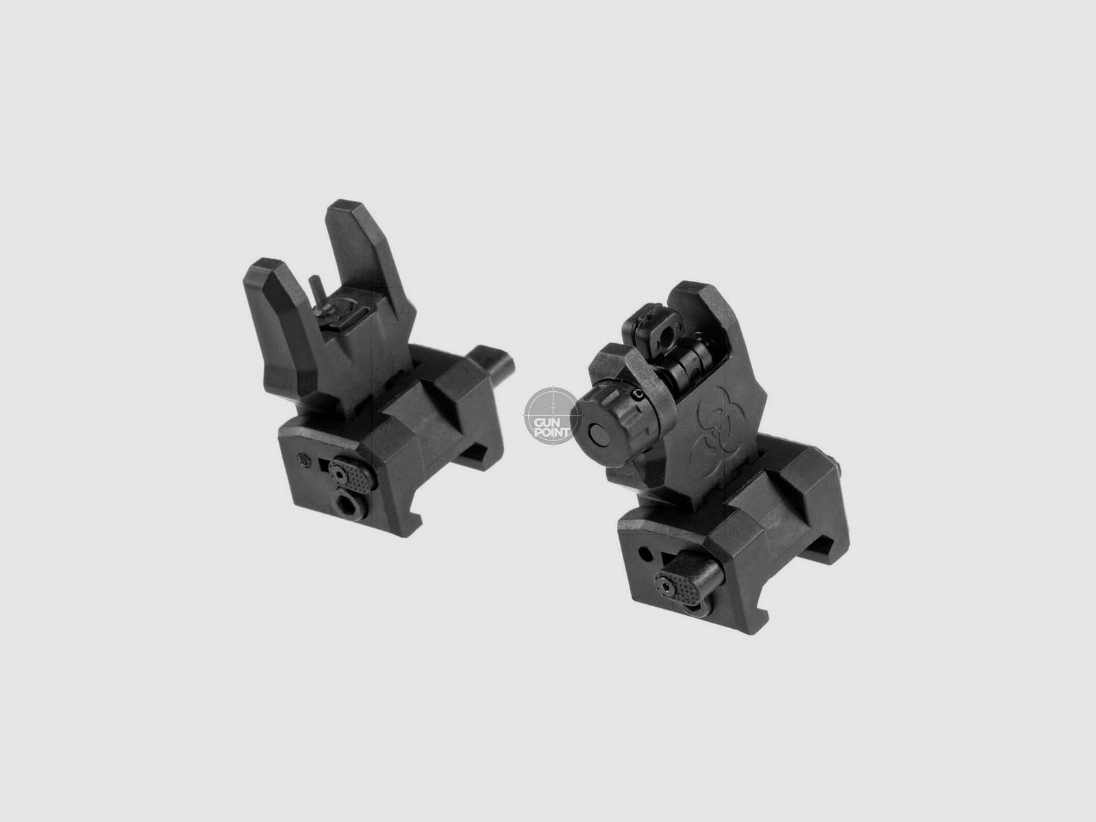 FMA Gen 3 Flip-Up Sights-Schwarz