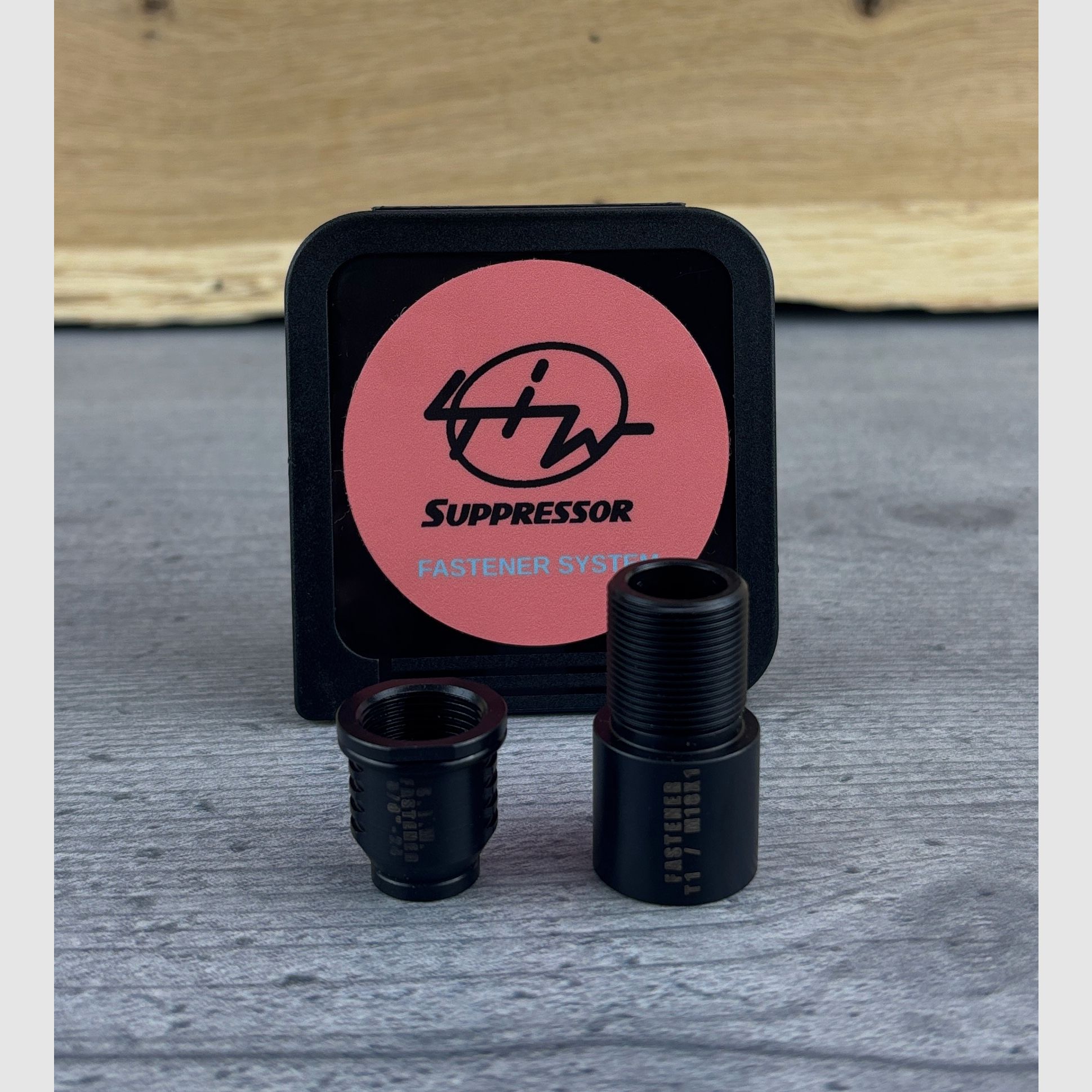 SIW Fastener Kit 5/8 - 24 UNEF Schnelladapter Set für Stille im Wald Schalldämpfer 44000076