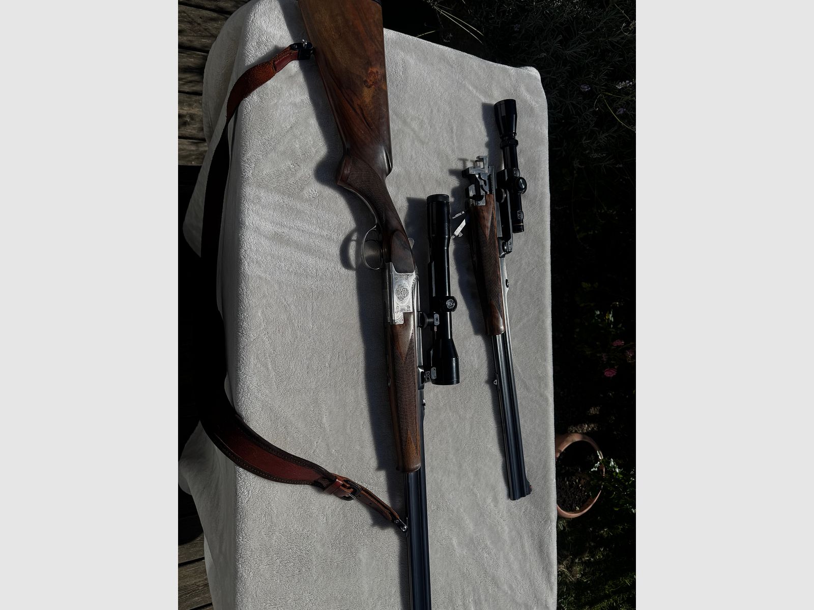 Rare FN Herstal double express rifle