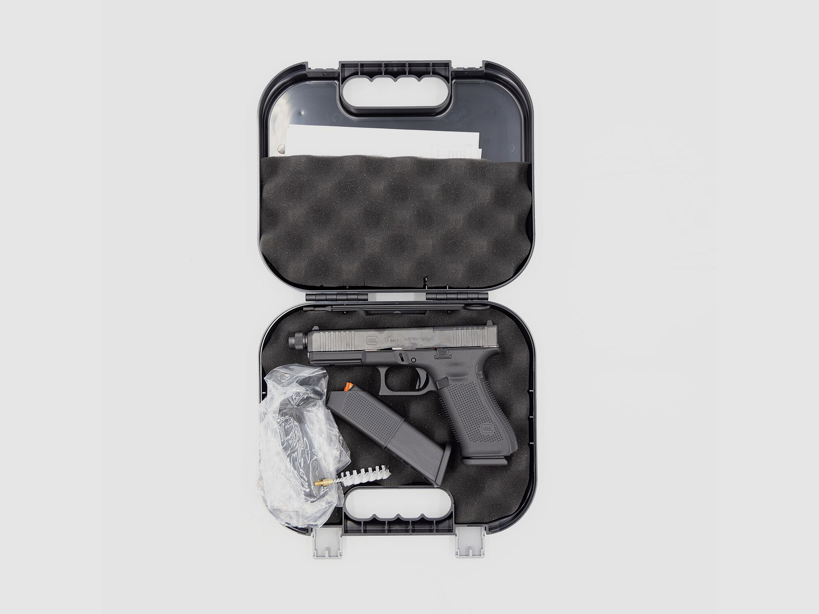 Glock pistol 17 Gen5/FS/M.O.S. 9 mm Luger threaded barrel - Available immediately from stock!