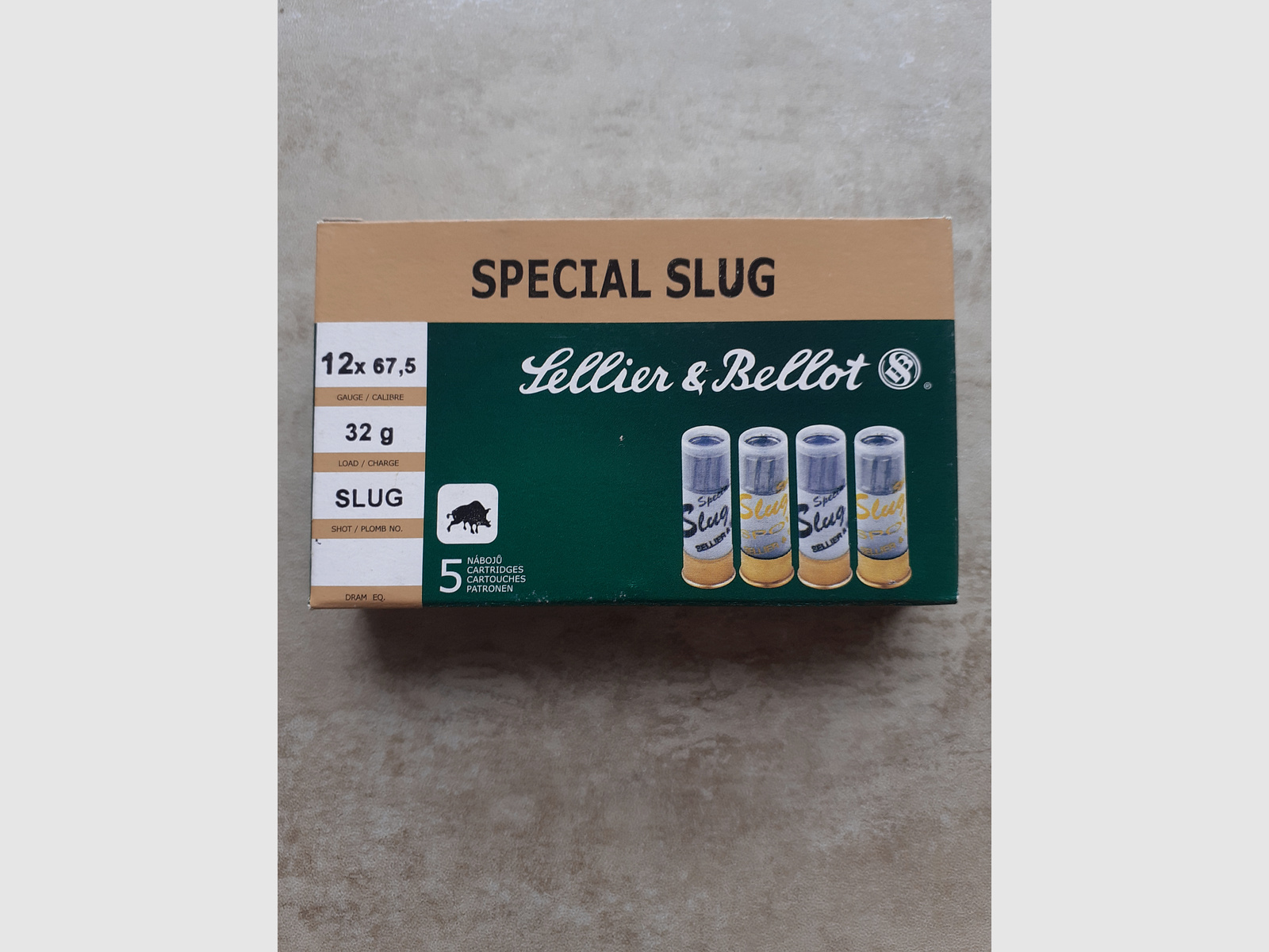 Sellier & Bellot Kal. 12/70 Special Slug Flintenlaufgeschoss (bleihaltig) 