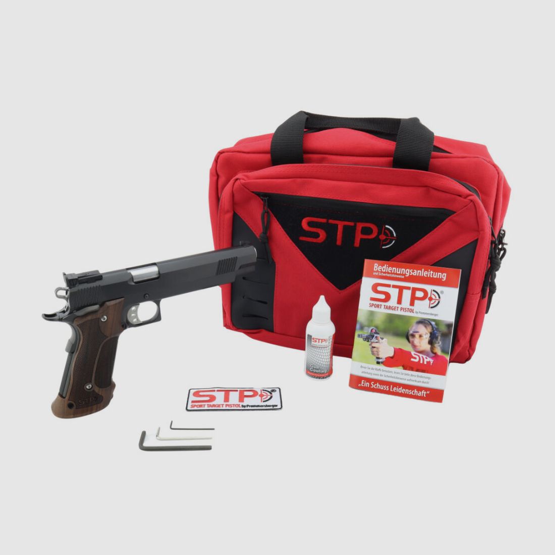 STP TM 6.0 Target Master mit Nill Match-German-Master Griff und BOMAR Visierung