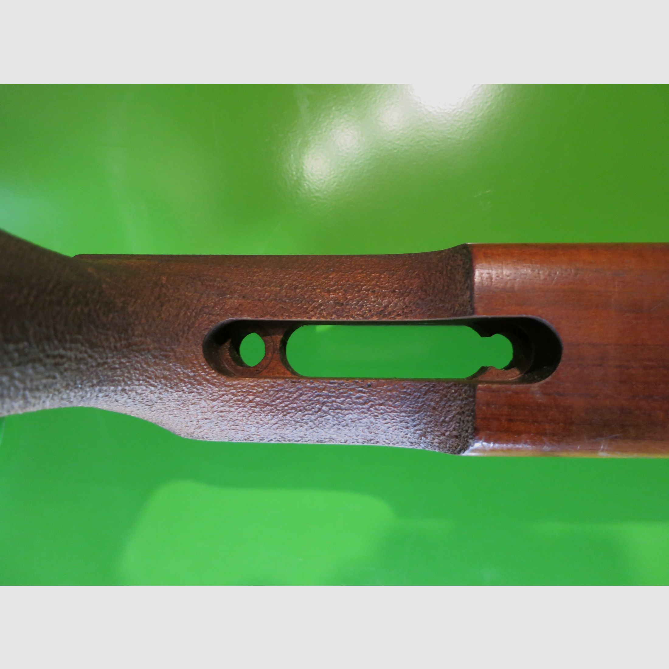 Daumenloch-Schaft mit Alu-Schaftbackenschiene für .22lr Match-Systeme       #13