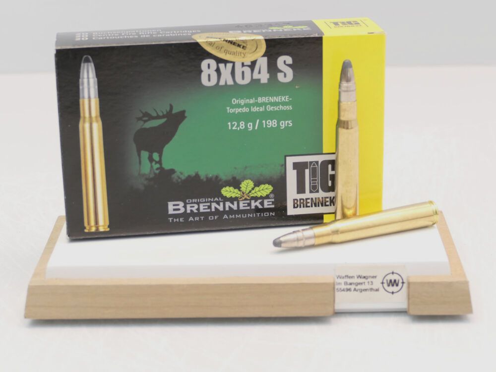 Brenneke TIG 12.8g/198grs A20 8x64 S