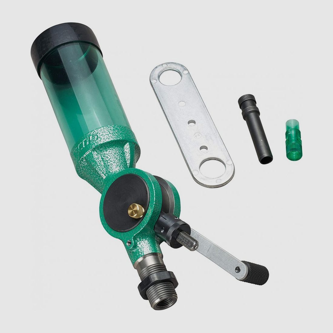 RCBS UPM-III Uniflow Powder Measure III Accurate Power Thrower 9016 Green, immagine 1 di 2